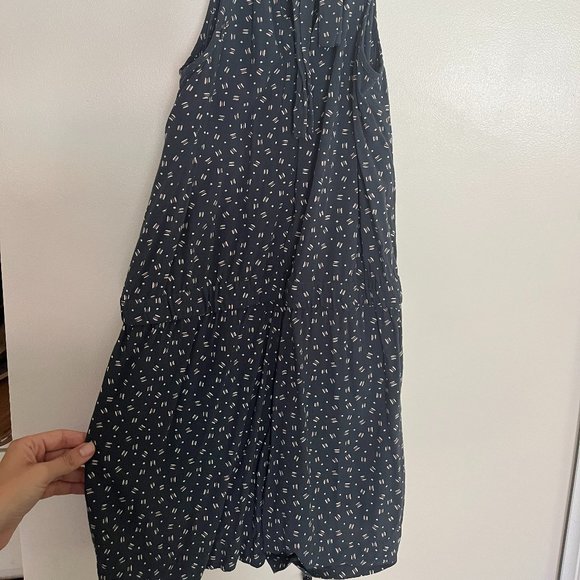 Loft Romper with Tie Neck Back - Picture 4 of 4